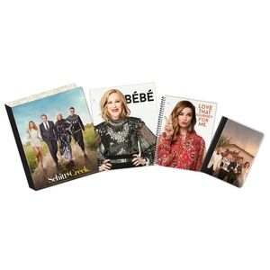 Schitt's Creek Stationery Bundle, 3-Ring, 1" Binder, Notebook, Composition Book